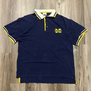 University of Michigan Polo Shirt • Size L